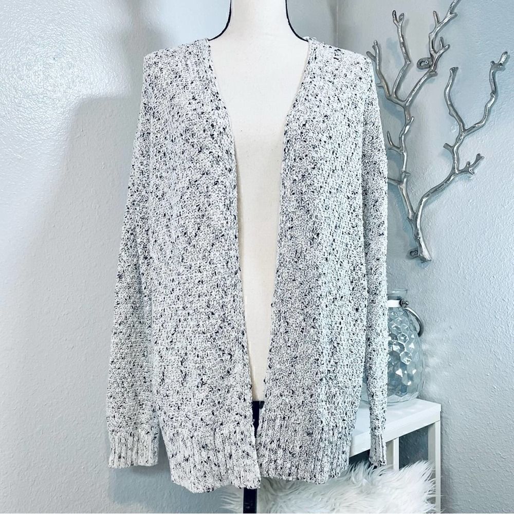 Love by Design Cardigan Knit Long Sleeve Open Front Large